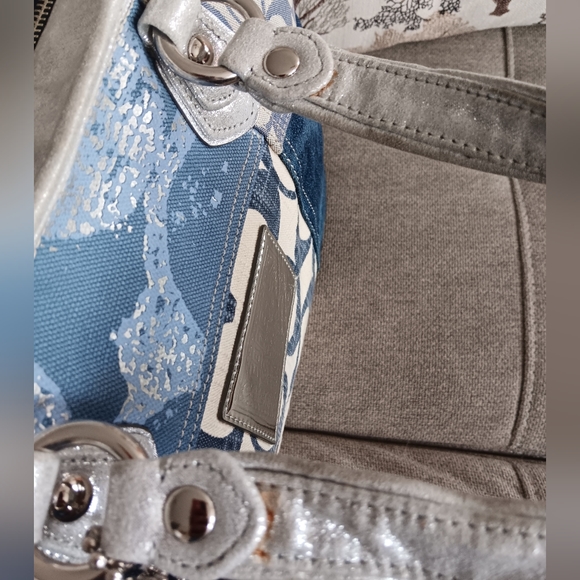 Coach Bags Coach Poppy Denim Patchwork Tote Poshmark